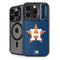 MLB Houston Astros Distressed iPhone 14 Pro Kickstand Case